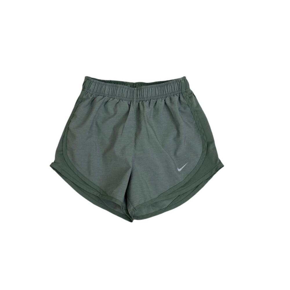 Nike Dri Fit Sage Green Lined Athletic Running Gym Shorts Size Women's XS